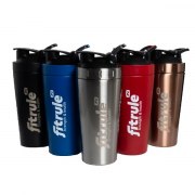 Заказать FitRule Шейкер Twist 700 мл алюминиевый