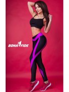 Заказать BonaFide лосины Lacrimosa (Total Black & Cyclamen)