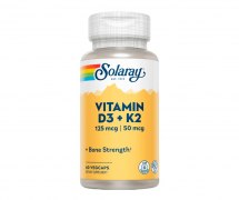 Заказать Solaray Vitamin D3 + K2 60 капc N