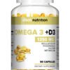 Заказать aTech Nutrition Omega 3 35%+D3 600МE 1350 мг 90 капс N